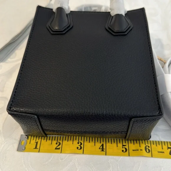 Michael Michael Kors Mercer Extra-Small Pebbled Leather Crossbody Bag. - Picture 10 of 14